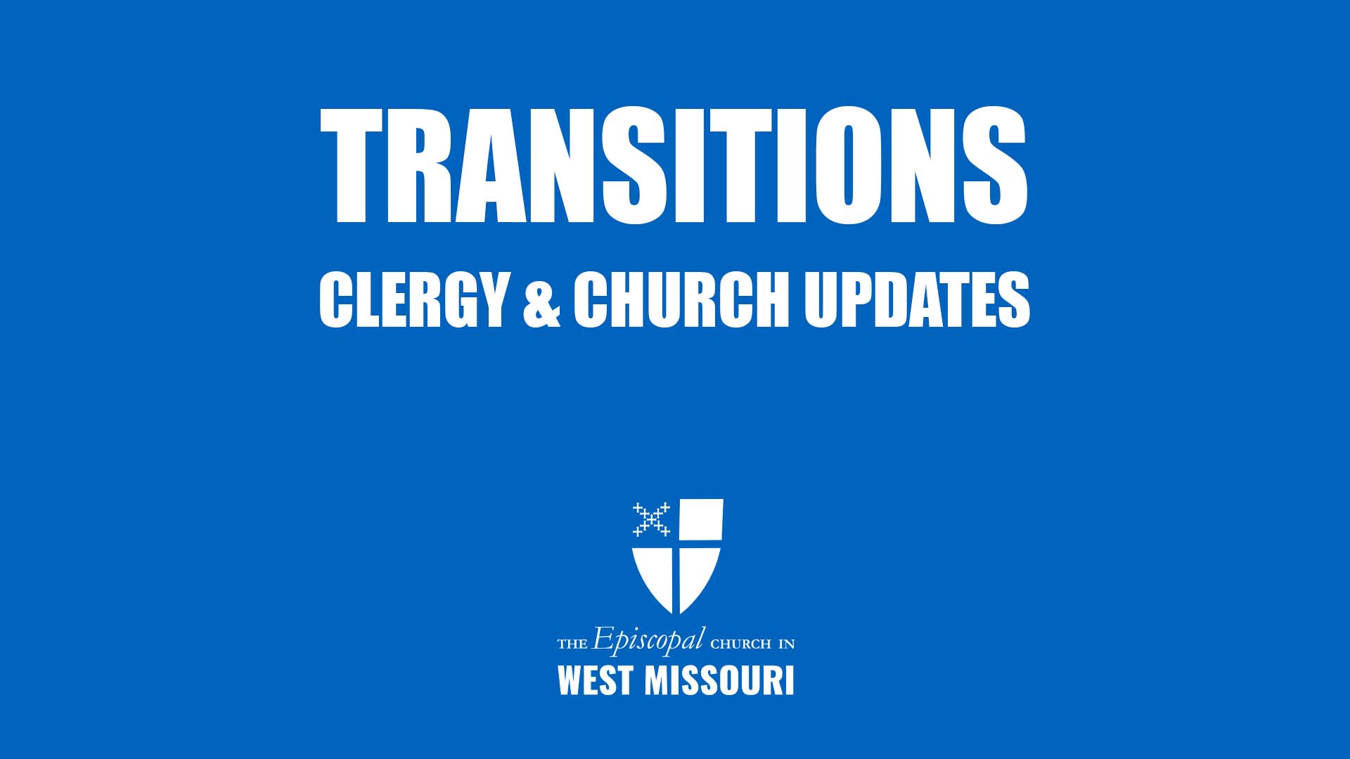 Transitions within the Diocese