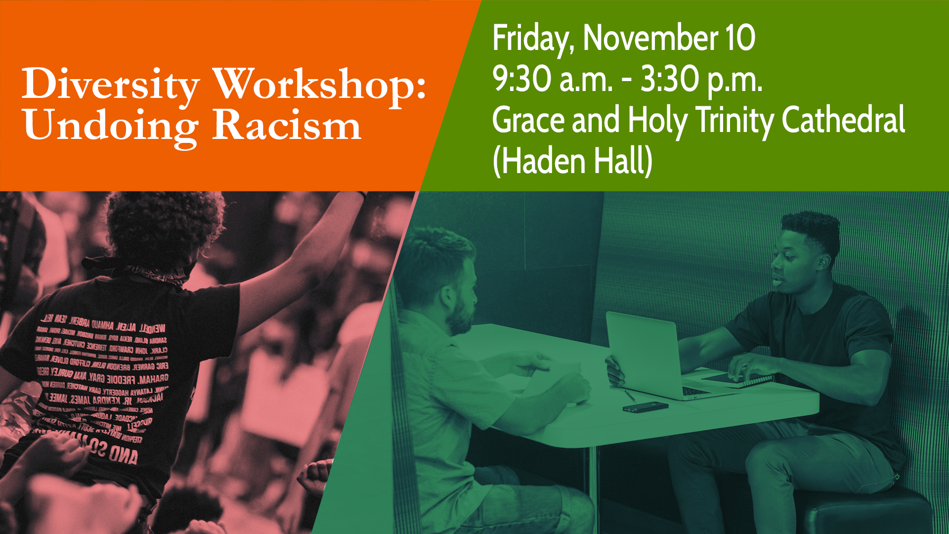 November 2023 Diversity Workshop: Undoing Racism