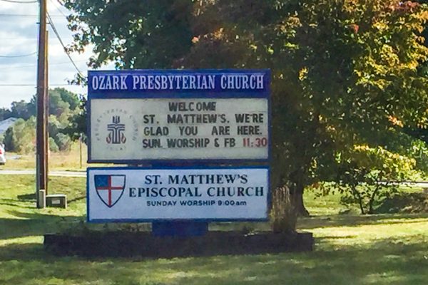 Welcome St. Matthew's we're glad you are here