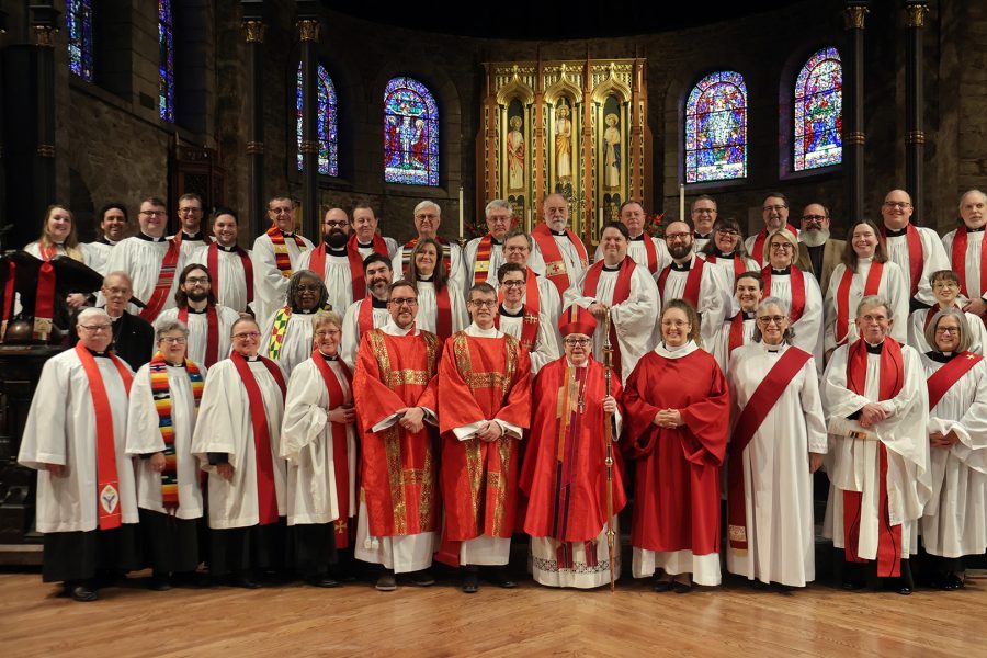 All Clergy at Jan Ordination