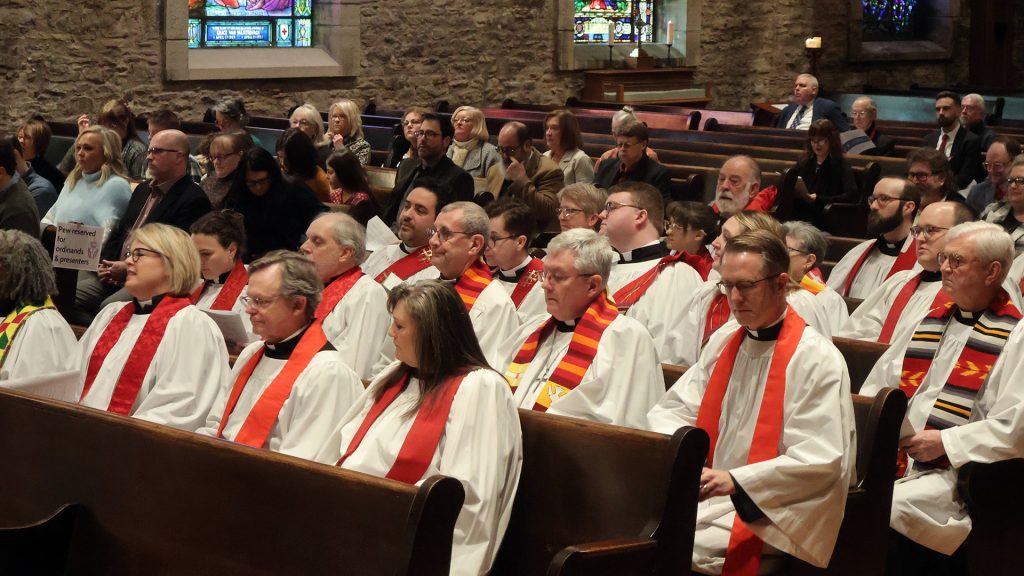 Clergy in the Pews
