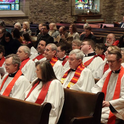 Clergy in the Pews