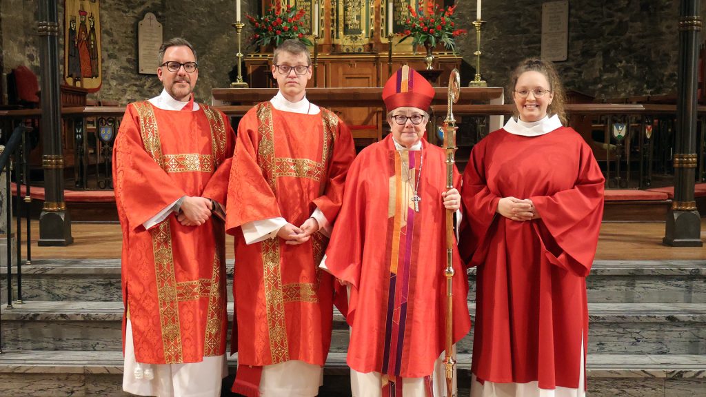 New Deacons with Bishop
