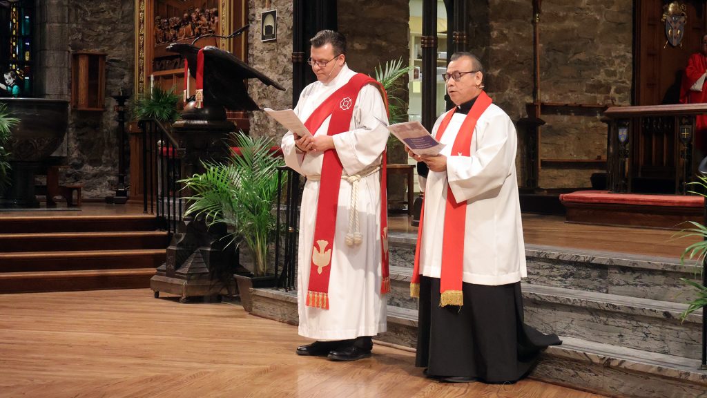 The Rev. Andrew and the Rev. Jose Palma