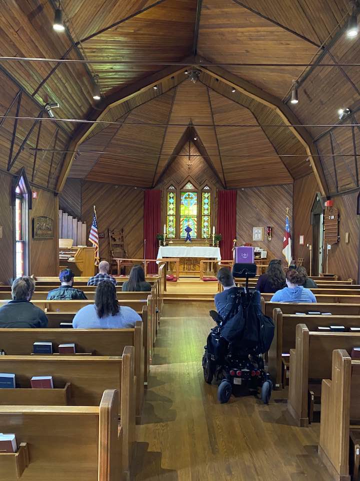 Young adults gathered for retreat at St. Paul's