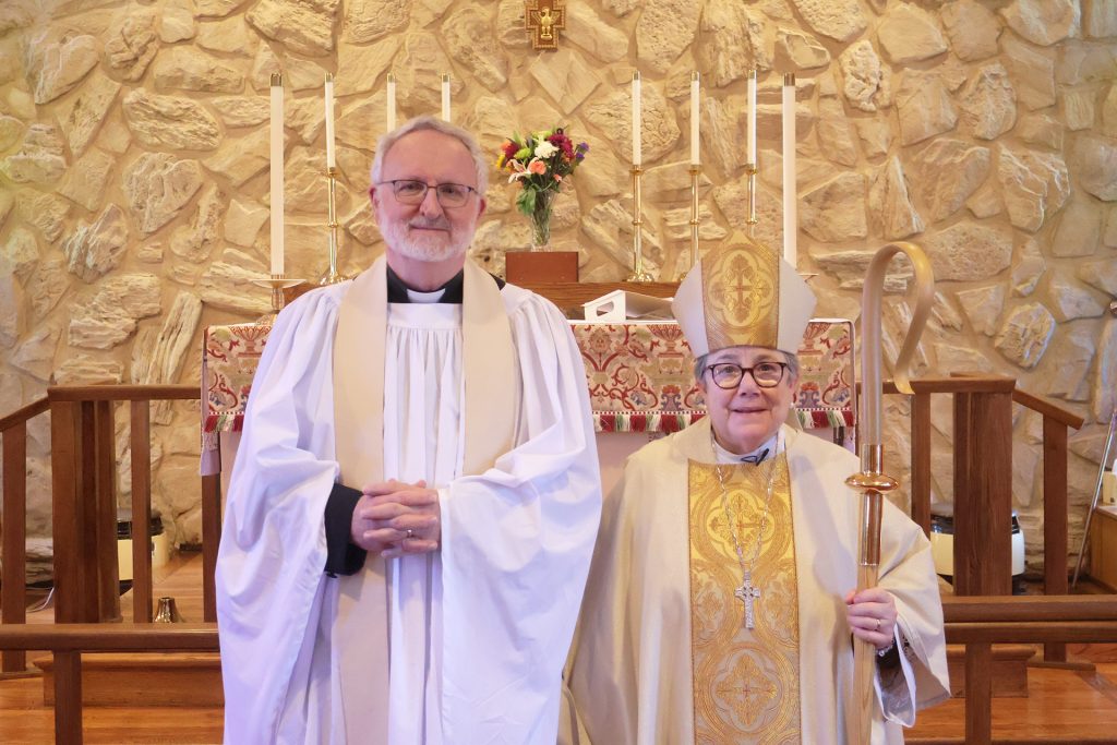 Father Jeffrey Hurst and Bishop