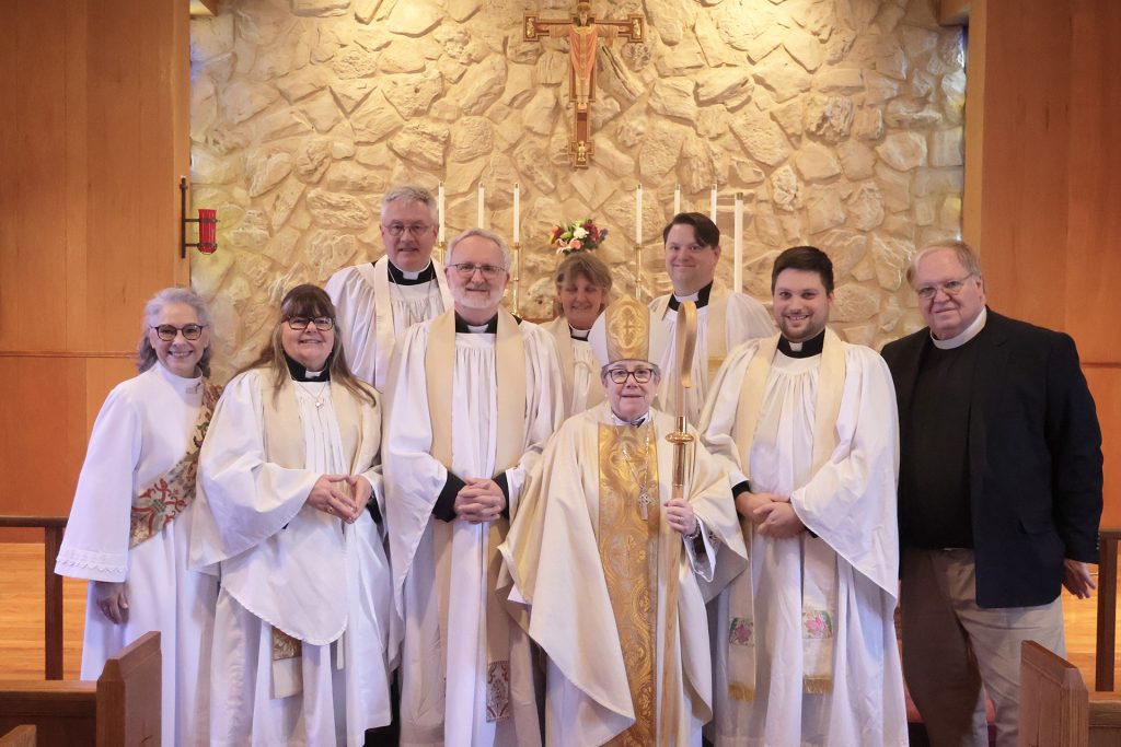 Father Jeffrey Hurst and Clergy