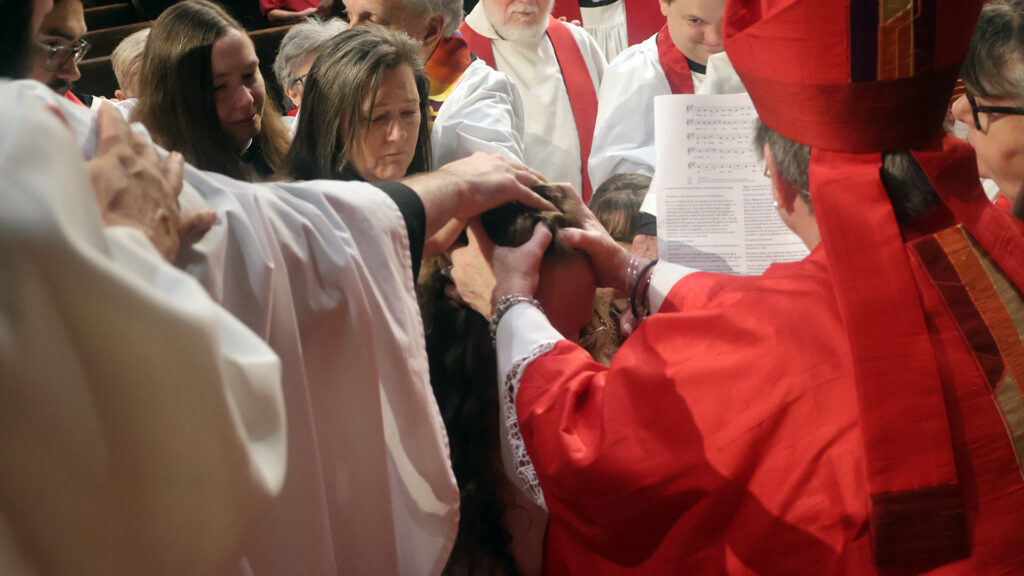 Katherine Laying of Hands