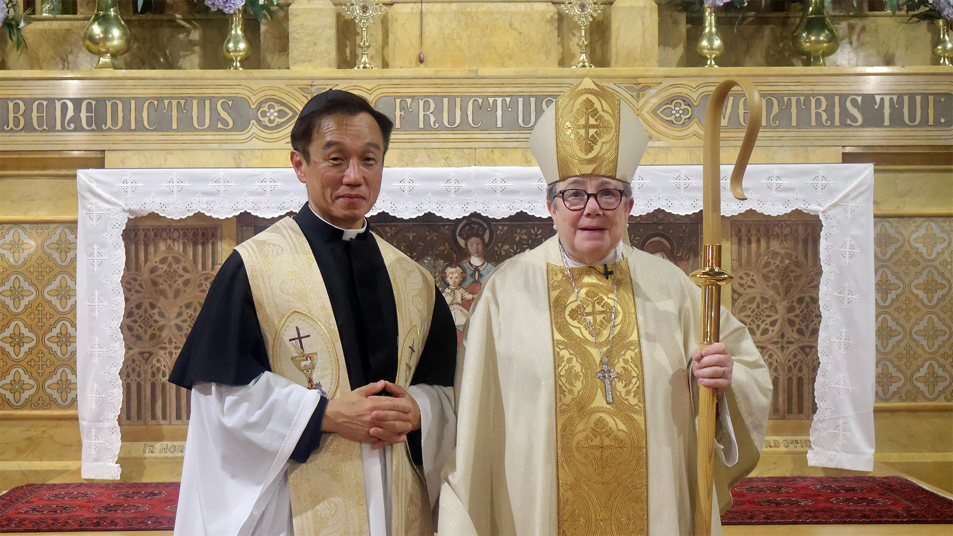 Congratulations to the Rev. Dr. Sean Kim on his Installation as Rector of St. Mary’s in Kansas City