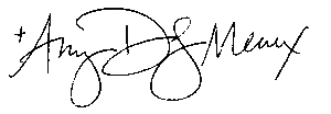 +Amy Dafler Meaux Signature